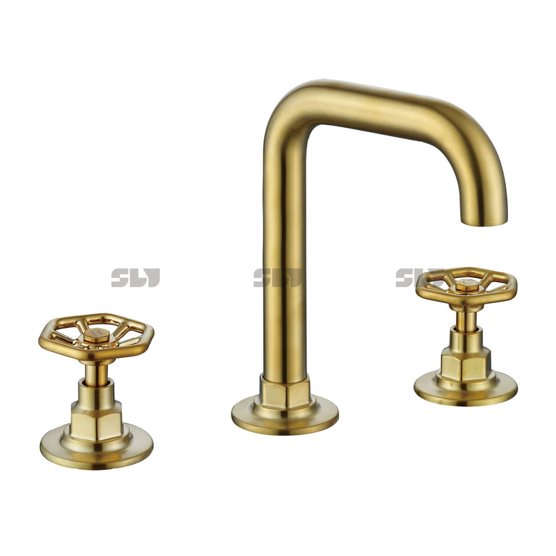 Robinet de lavabo de salle de bain répandu sournois sournois monte