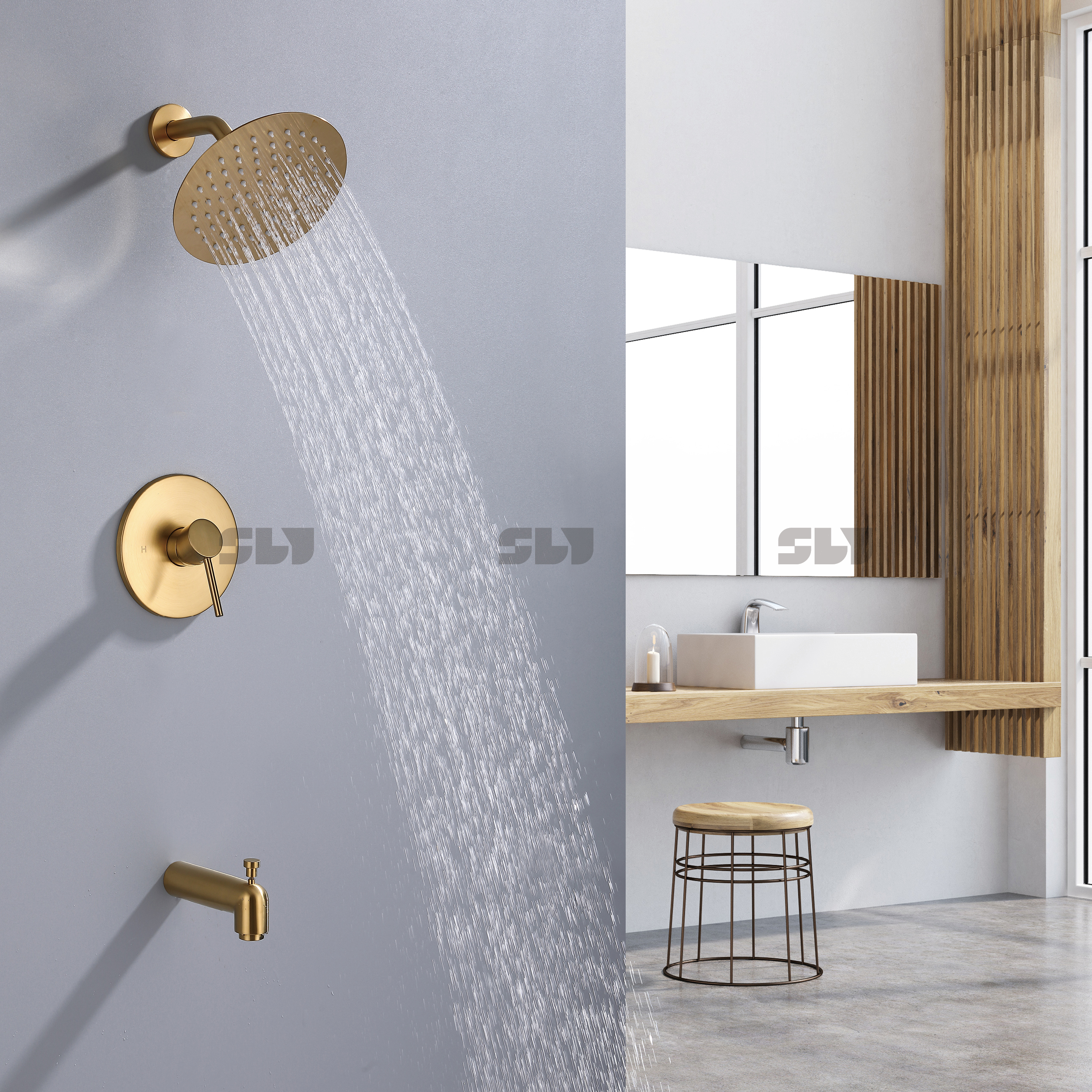 Accessoires douche mixte