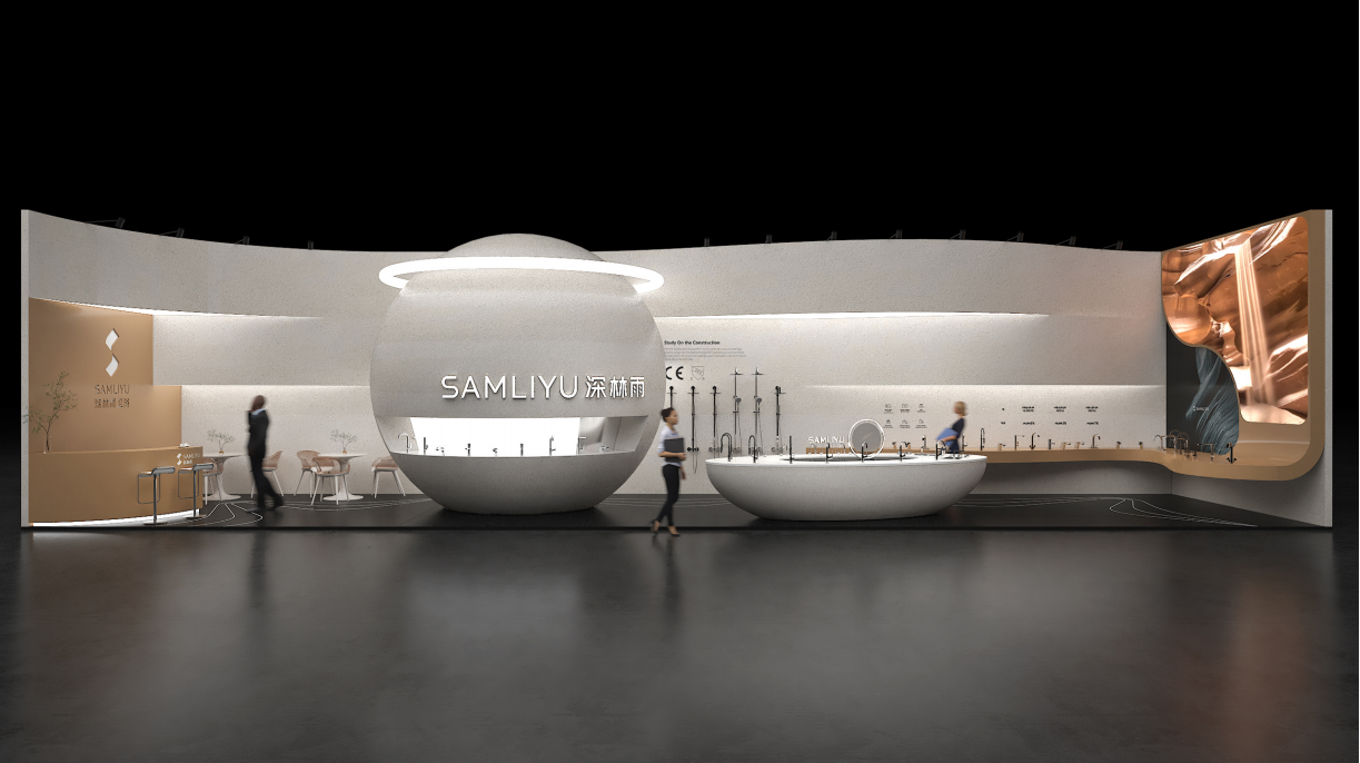 Salon de la cuisine et de la salle de bain de Shanghai