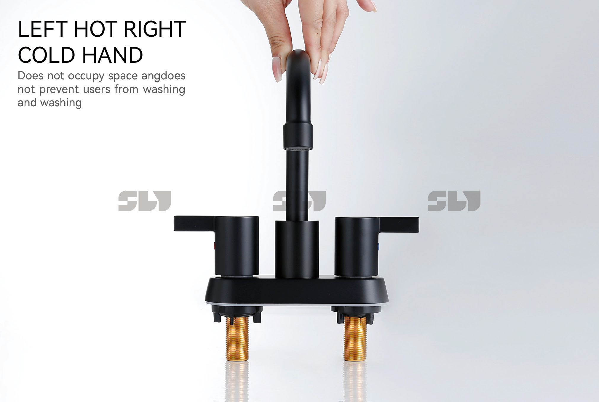 Robinets de salle de bain m&eacute;langeur 