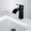 Robinet de salle de bain Sly Matte Black Spout Robinet à manche unique