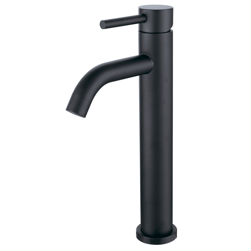 Robinet de salle de bain monte en acier inoxydable moderne en acier inoxydable moderne