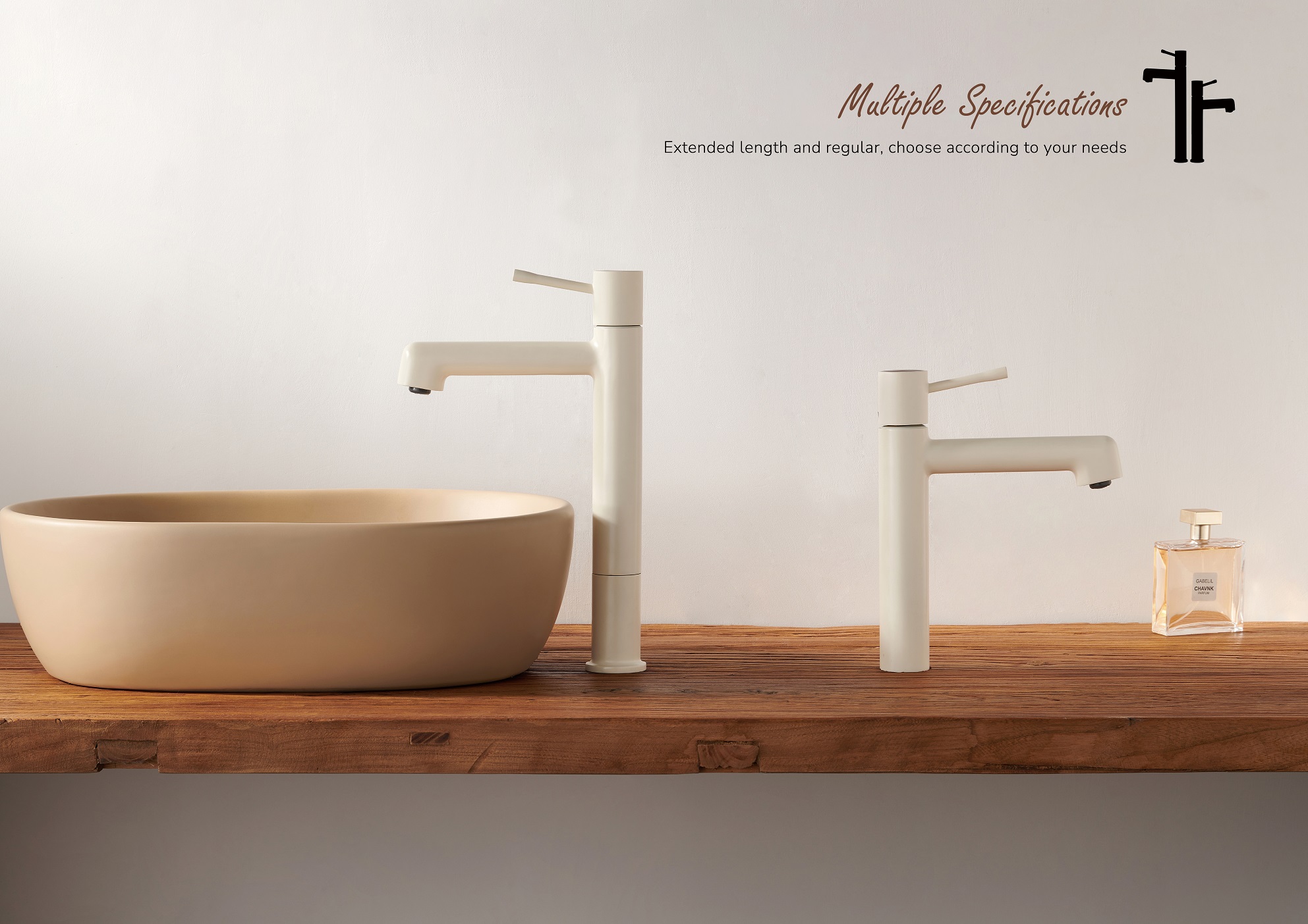 robinet de salle de bain monotrou