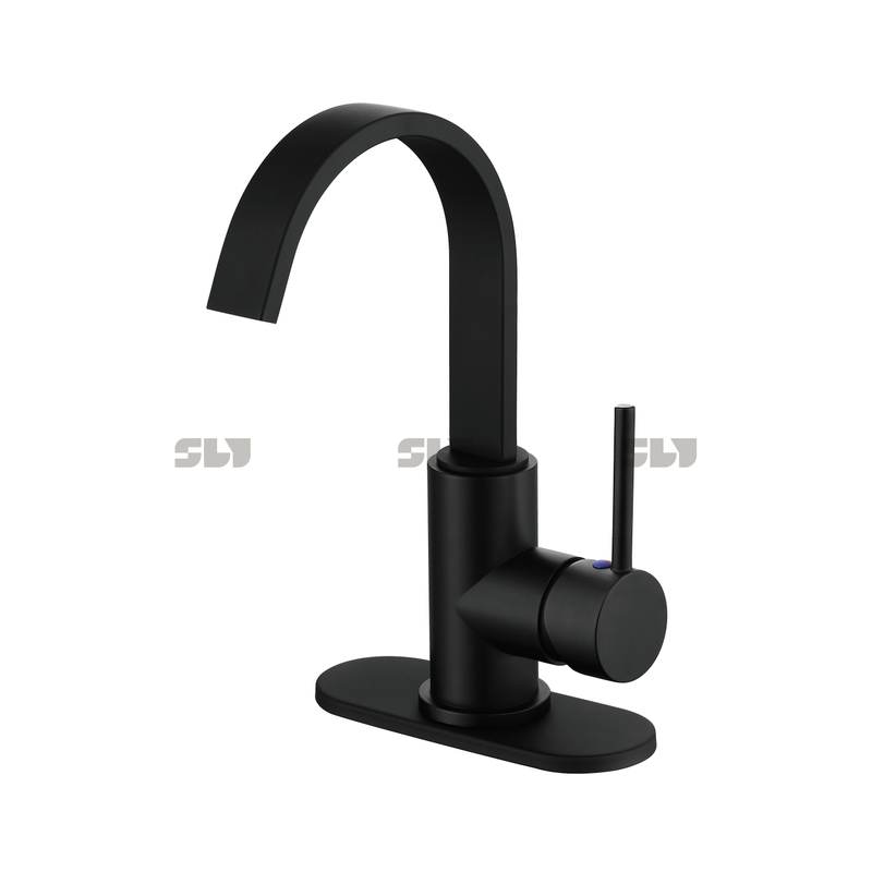 Robinet de lavabo de salle de bain de luxe sournois