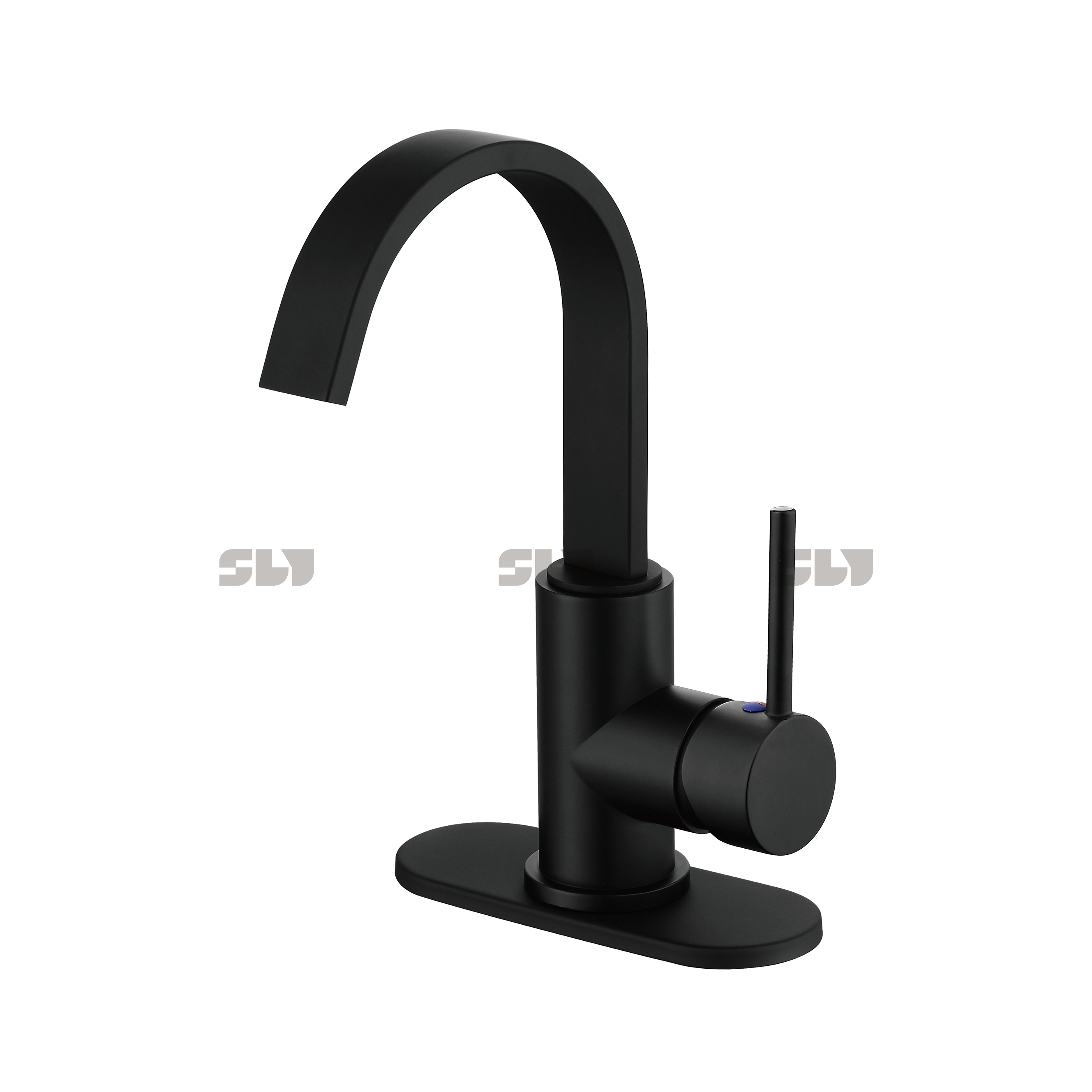 Robinet de lavabo de salle de bain de luxe sournois