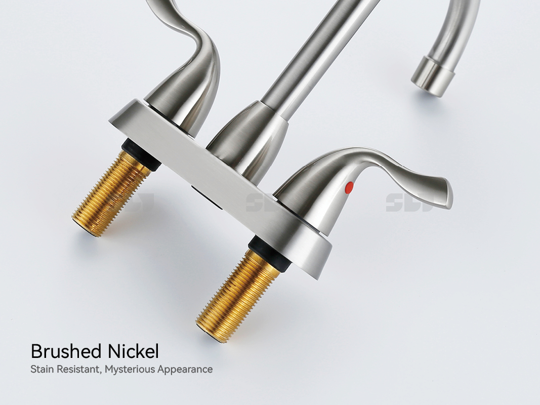 robinet de salle de bain noir