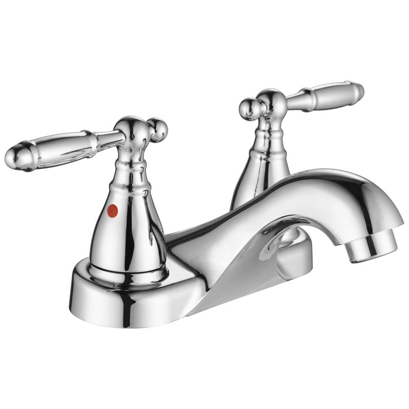 Robinet de salle de bain à deux main de qualité sournoise robinet de salle de bain 4 pouces 