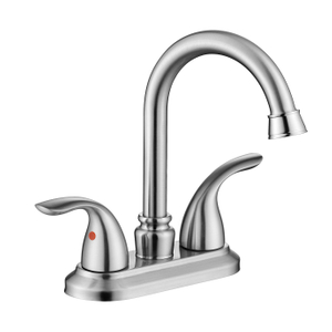 Mur à nickel brossé sournois sournois Robinet de salle de bain Taps Basin Basin Baser Robinets
