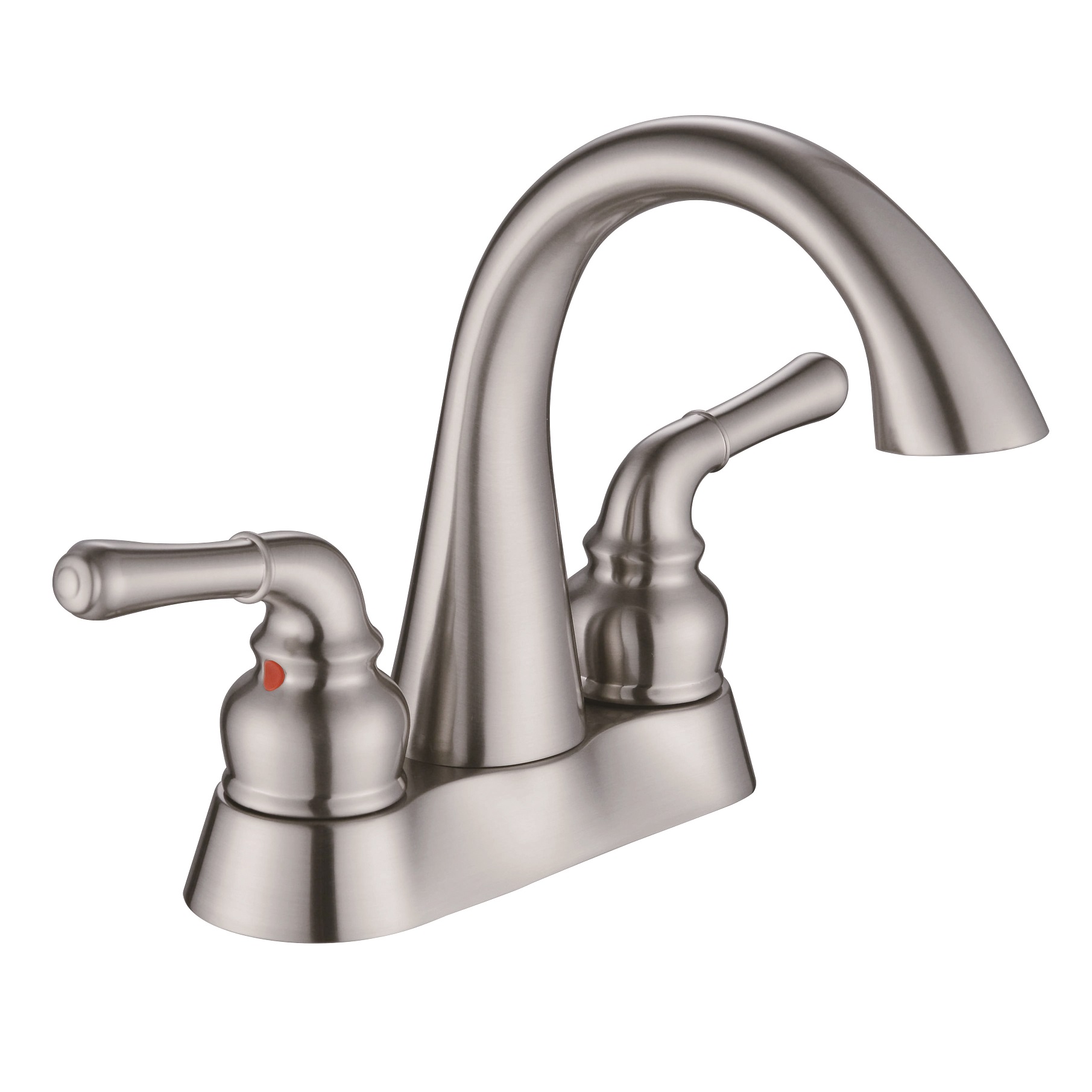 Mélange de robineur de robinet de bassin d'eau de salle de bain monté sur le bassin de salle de bain montée en lait
