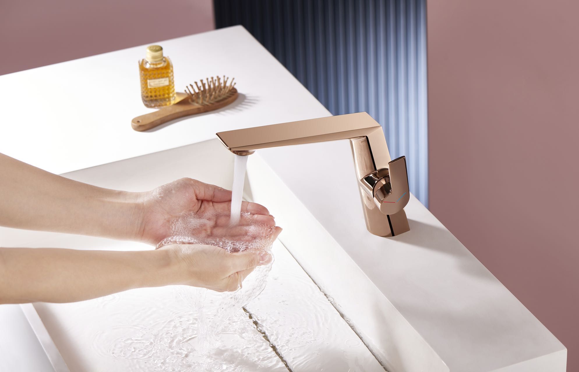 robinets de salle de bain