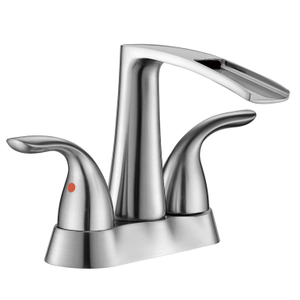 Samliyu Brossed Nickel Basin Robinets de lavabo de salle de bain