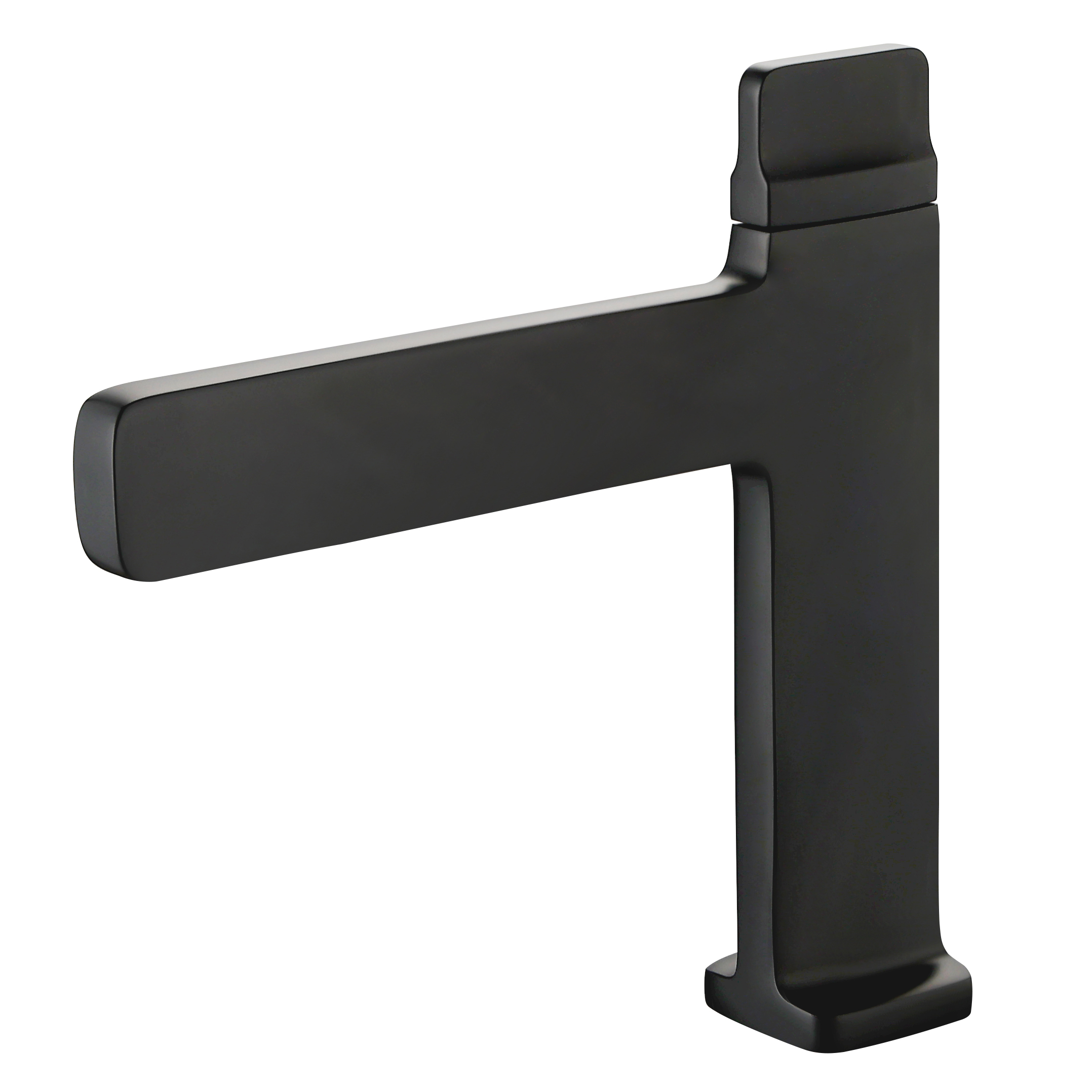 Bromé en laiton Chrome Waterfall Lever Mixer Tap Robinet de lavabo de salle de bain à trou unique