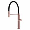 Huile sournoise brossée Zr Gold Cuisine Faucet Sauveau d'eau chaude et froide robinet de cuisine froide