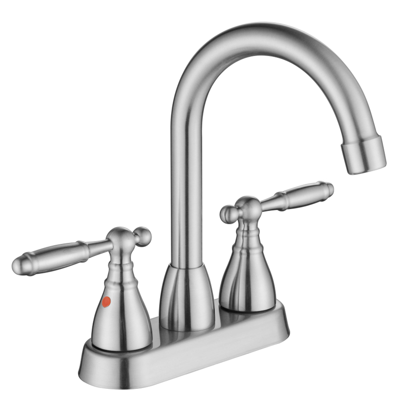 Robinet de salle de bain du bassin des toilettes sournois