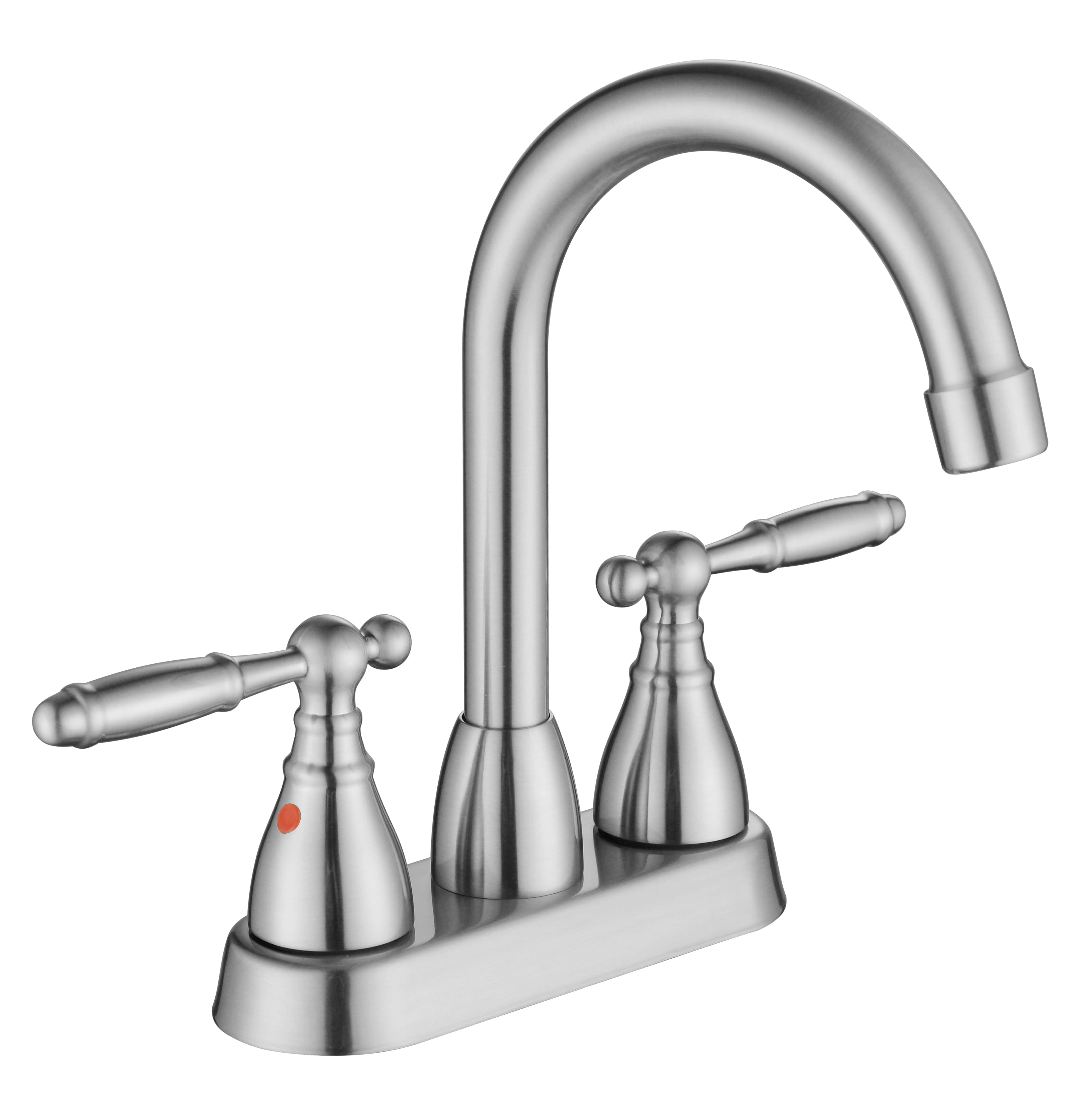 Robinet de salle de bain du bassin des toilettes sournois