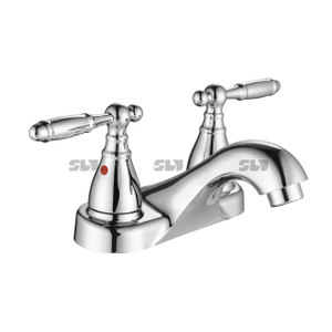 Robinets de salle de bain à deux poignées SLY Robinet de lavabo central Robinet de lavabo de plafond de salle de bain 