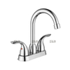 SLY lavabo de salle de bain 2 poignées 4 pouces Centerset Peerless robinet de salle de bain 
