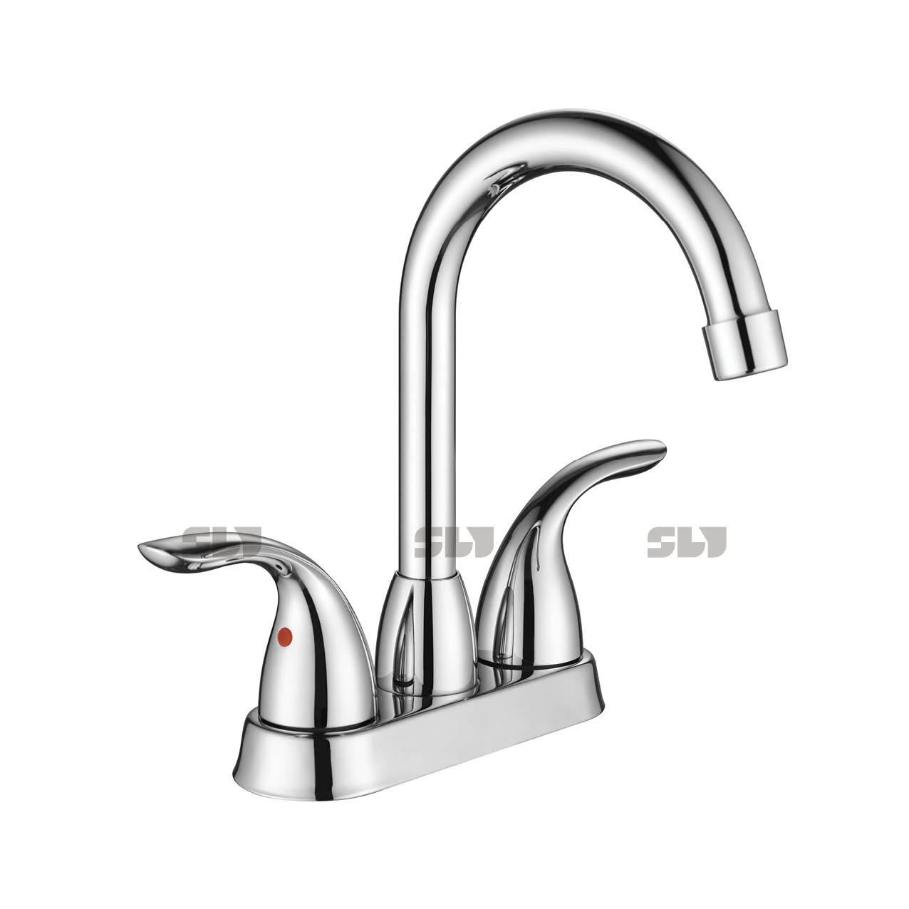 SLY lavabo de salle de bain 2 poignées 4 pouces Centerset Peerless robinet de salle de bain 