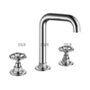 Robinet de lavabo de salle de bain répandu sournois sournois monte