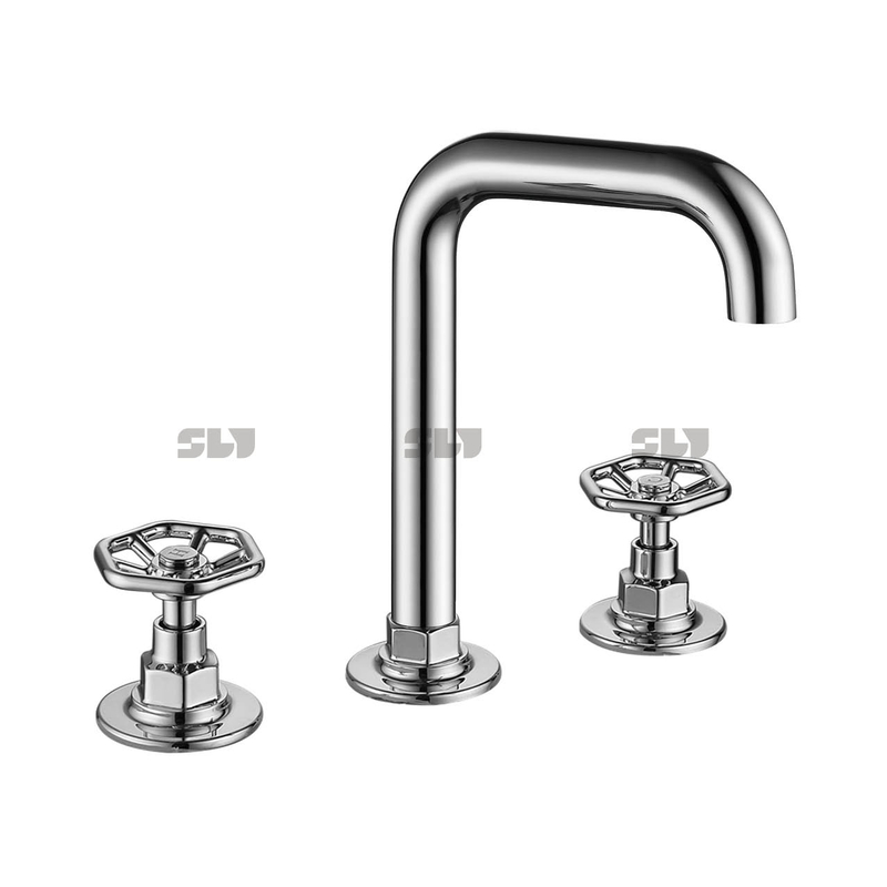 Robinet de lavabo de salle de bain répandu sournois sournois monte