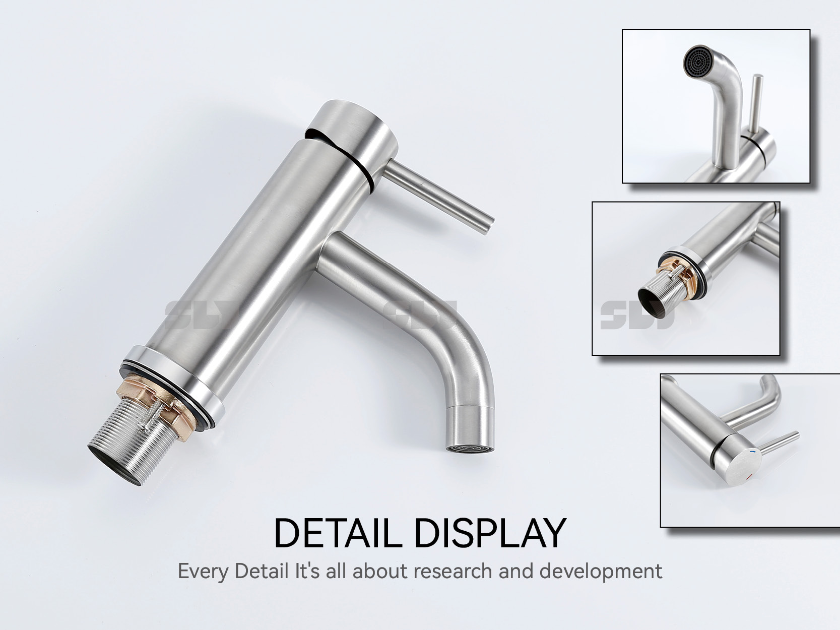 robinets de salle de bain noir