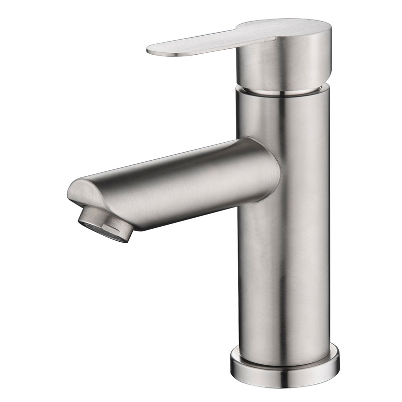 Robinet de salle de bain sournois, robinet d'évier en cascade à un trou à trou
