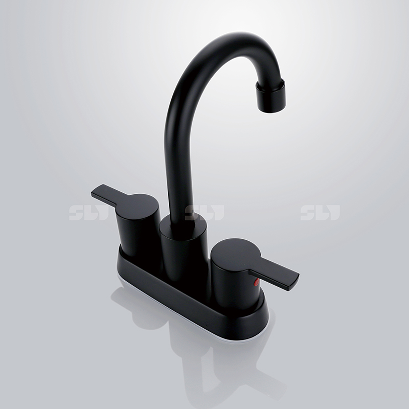 Lavabo de salle de bain à double poignée de luxe sournois