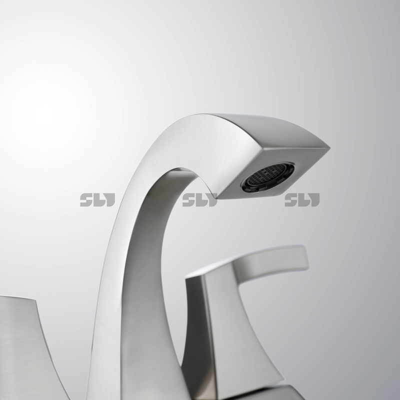 NOUVEAUX ARRIVÉS CLASSIQUE DOUBLE DOUBLE CENTERET FAUCET Faucet de salle de bain chaud / froid