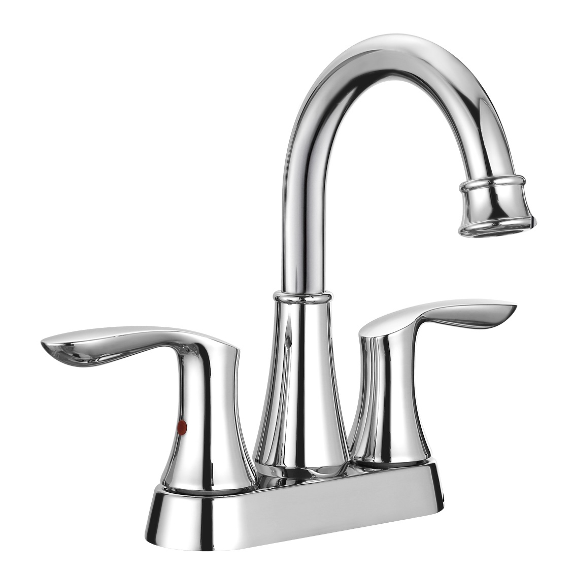 Sly Zinc Matte Black Waterfall Faucet Évier à manche monoprophone Robinet de lavabo de salle de bain moderne