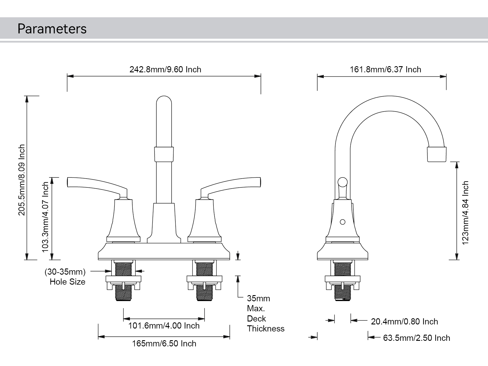 salle de bain &agrave; robinet unique