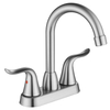 Samliyu Brass Brossed Nickel Control Control Consommation Basin Bathalon Room Ducet