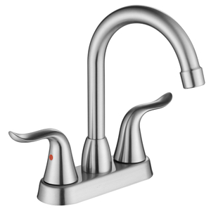 Samliyu Brass Brossed Nickel Control Control Consommation Basin Bathalon Room Ducet