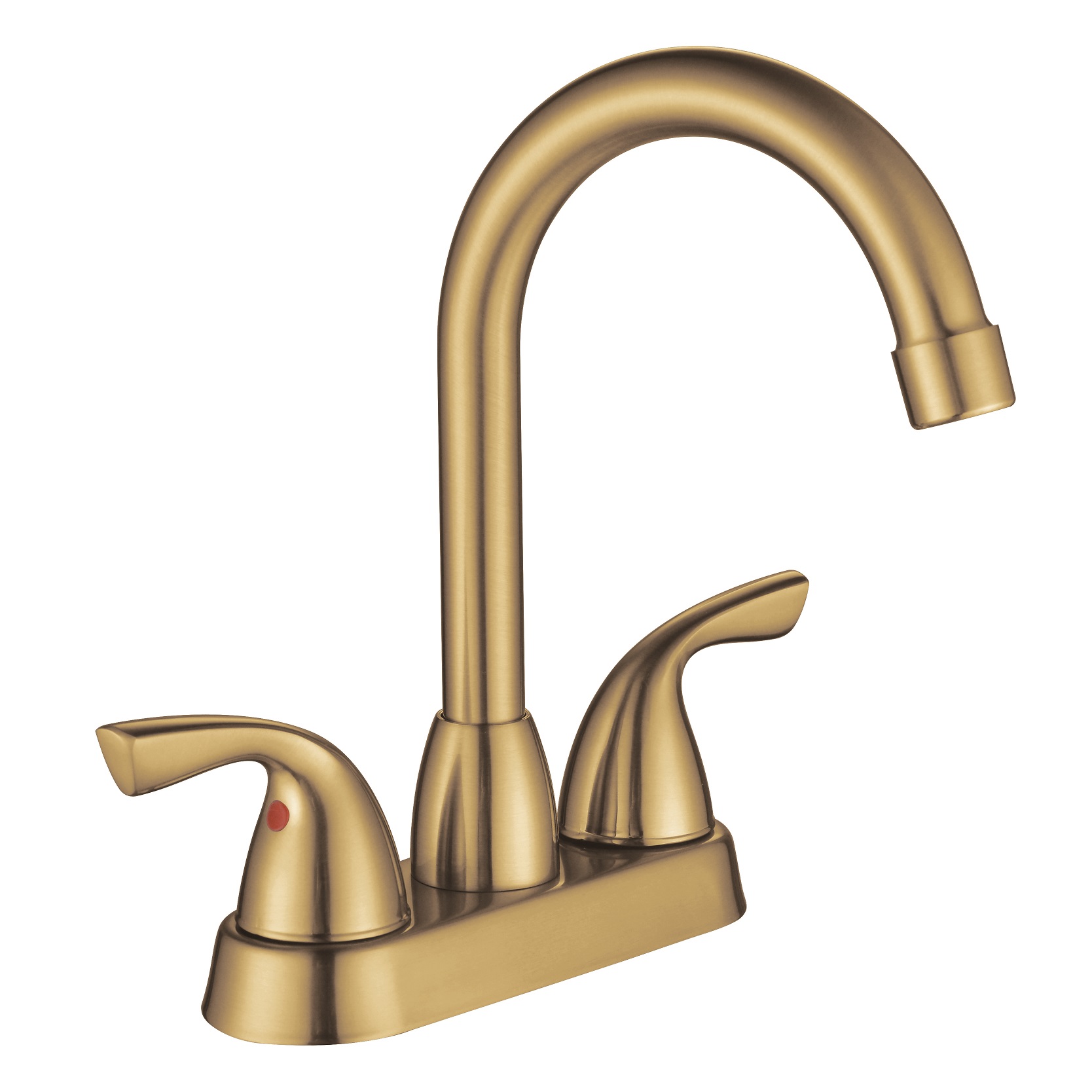 Robinet de salle de bain à double poignée moderne de luxe sournois sournois