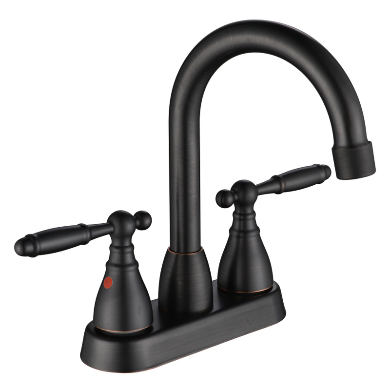 Robinet de salle de bain en laiton nickel brossé robinet d'évier pour la cuisine