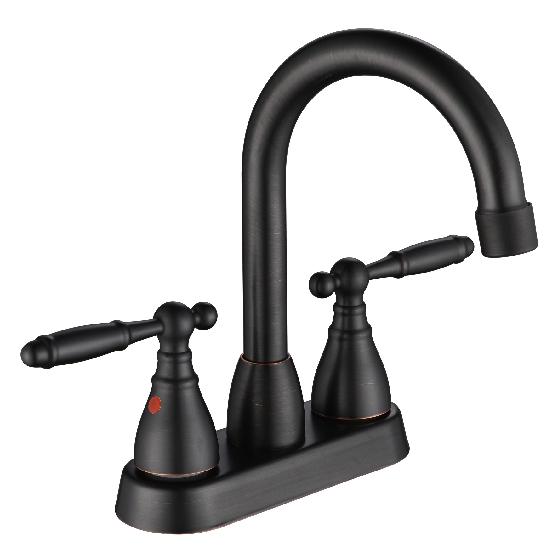 Robinet de salle de bain en laiton nickel brossé robinet d'évier pour la cuisine