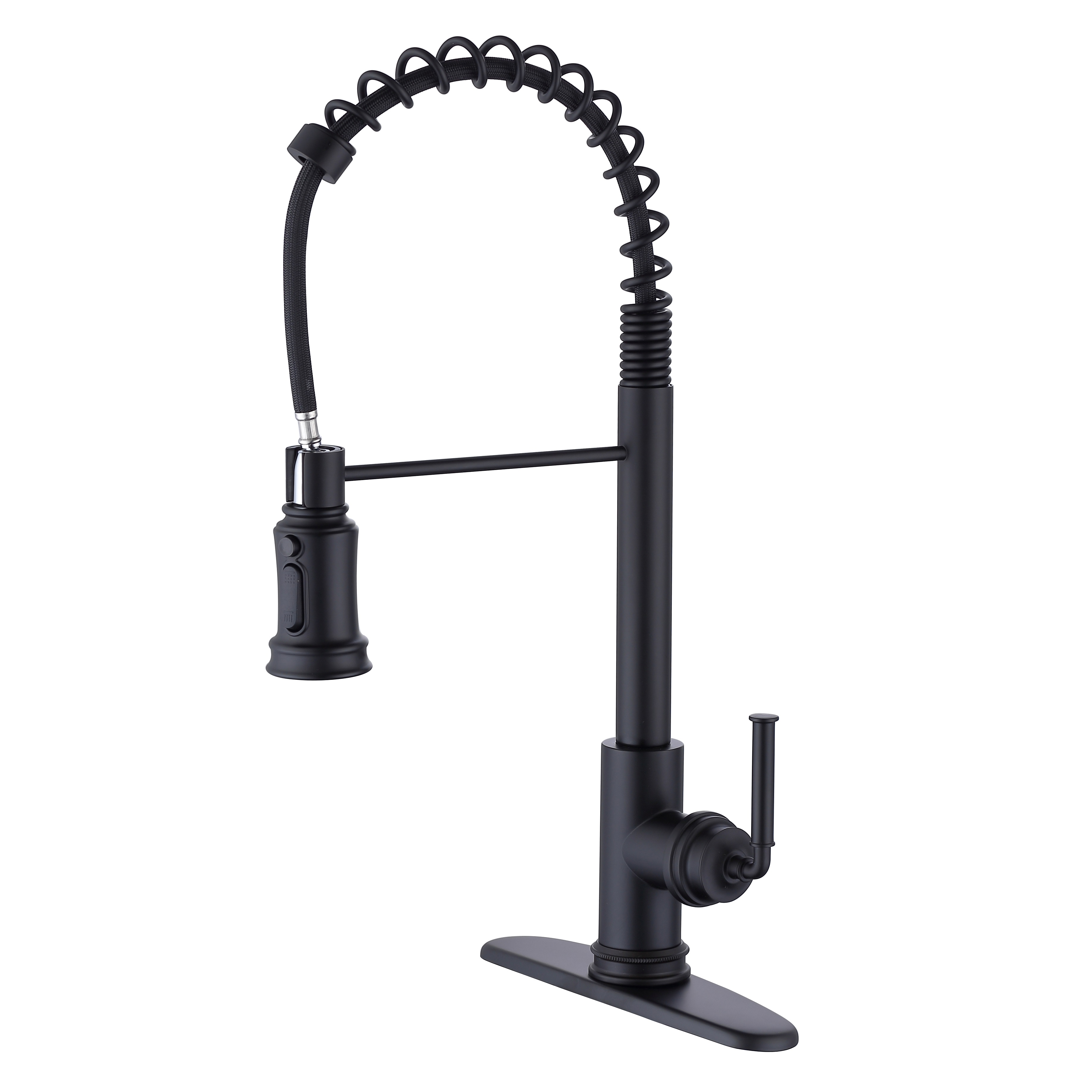 Nickel sournois nickel Nouveaux robinets de cuisine avec pulvérisateur de la mode pulvérisée 