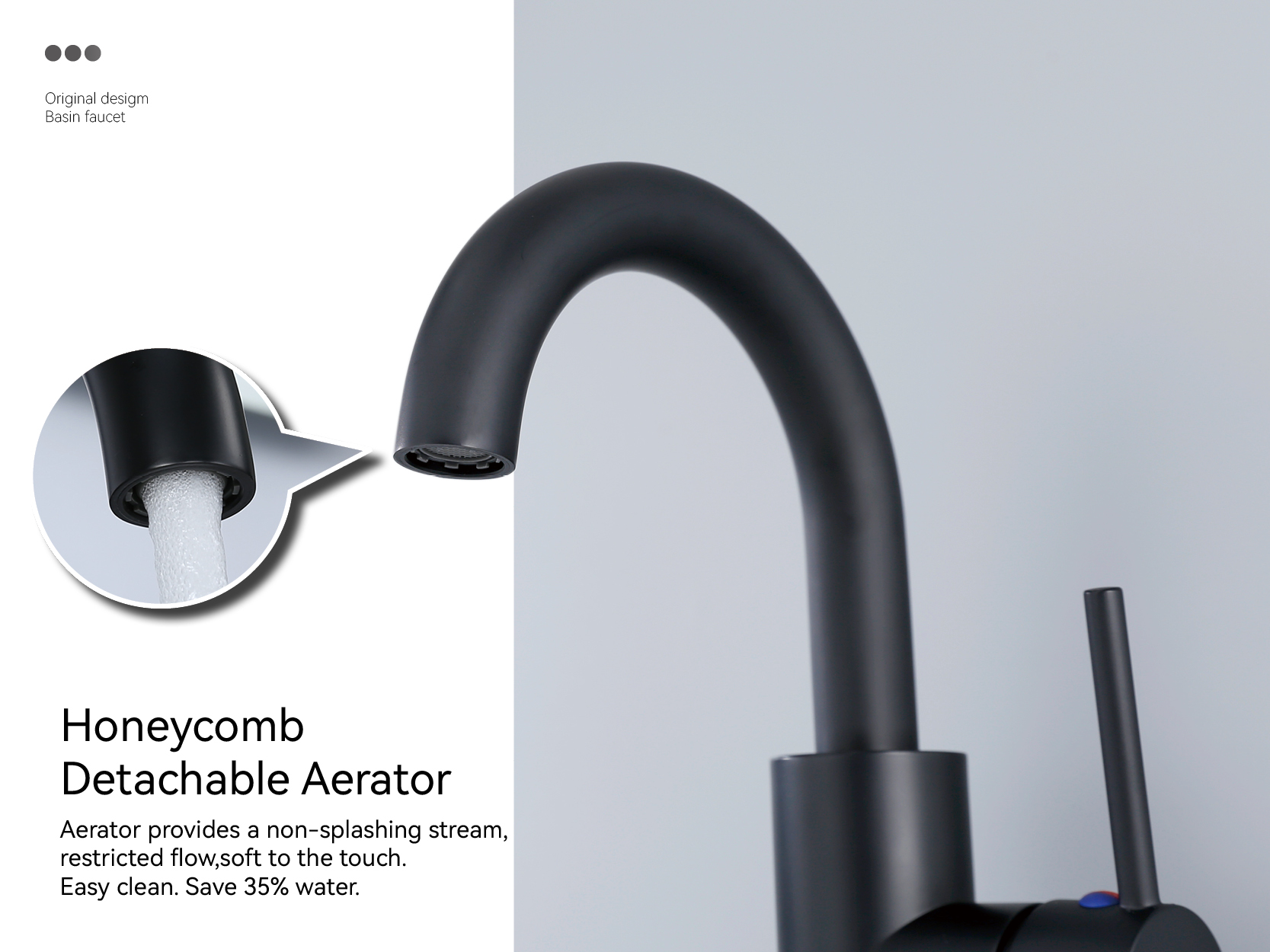 robinet de salle de bain simple