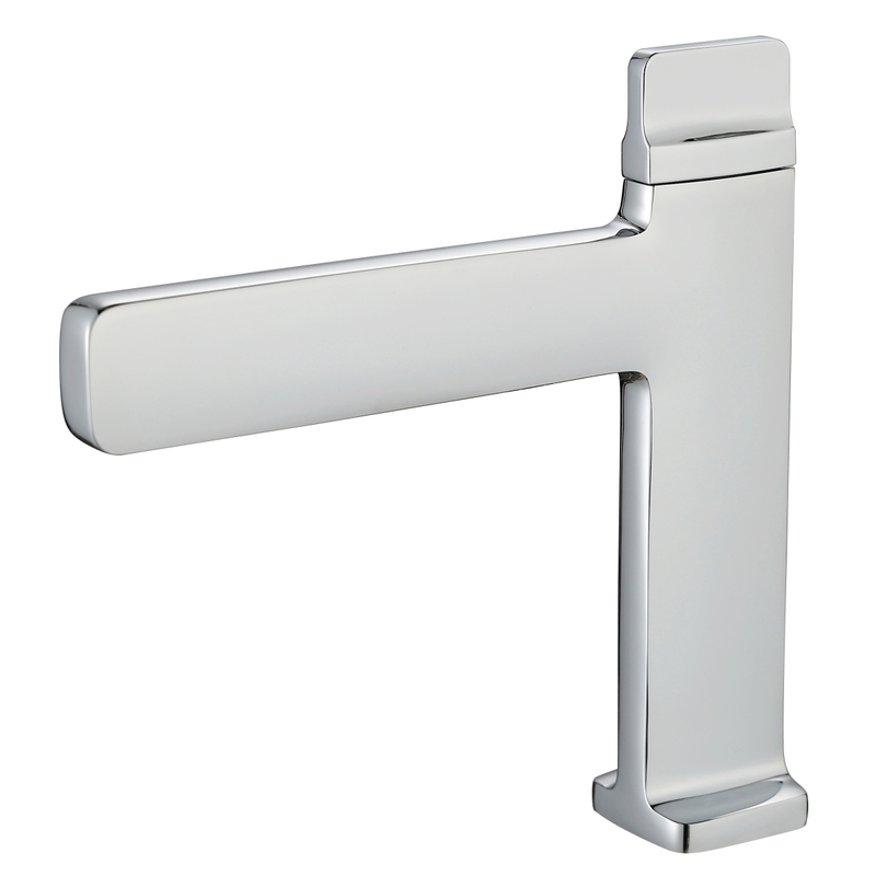 Bromé en laiton Chrome Waterfall Lever Mixer Tap Robinet de lavabo de salle de bain à trou unique