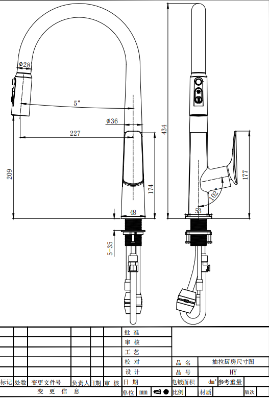 robinet de cuisine en laiton
